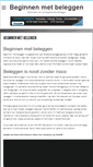 Mobile Screenshot of beginnenmetbeleggen.net